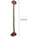 Colorful Rotate Bird Rope Perch Stand - Bungee Toy for Parakeets, Cockatiels, Conures, Parrots, Love Birds - Buy Online on GoSupps.com
