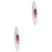 FOYTOKI 2pcs 3 1 Facial Moisture Oil Meter Oil Sensor Analyzer Skin Facial Moisture Skin Analyzer White