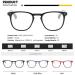 Suertree 3 Pack Reading Glasses | Stylish Computer Glasses for Men & Women | 2.0X Fashion Readers - JH221 - Buy Online on GoSupps.com