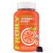 Fruily Organic Vitamin C Boost Mixed Fruit Flavor 60 Gummies