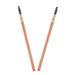 Sewroro Crayons Sourcils 2 Pi ces Double Embout Taille Moyenne Imperm able Anti-bavures pour Maquillage des Sourcils avec Pinceau Multifonction Voyage Couleur Al atoire