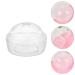 Toyandona 10-Pack Silicone Pacifier Storage Box - Dustproof Transparent Case for Newborn Binkies & Toddler Pacifiers - Buy Online on GoSupps.com