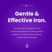 IKJ Iron Gummies for Adults & Kids | 20mg Micro-Encapsulated Iron with Vitamin C | 60 Vegan Chewables for Iron Deficiency & Anemia - Buy Online on GoSupps.com