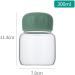 Small Borosilicate Glass Juice Bottle With Lid  - 10 Oz - Green - Buy Online on GoSupps.com