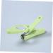 FRCOLOR 1pc Nail Clippers Puppy Nail Nail Clipper with Magnifier Fingernails Clippers Cuticle Clippers Pet Claw Clippers Pet Nail Clipper Cat Claw Man Scissors Stainless Steel Large 15*4.5*1.6cm Green - Buy Online on GoSupps.com