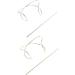 FOMIYES 4 Sets Hair Accessories Cosplay Bun Holder Wedding Tiara Bun Hair Chopstick Hair Accessory for Women Hair Pin Stick Women Hair Cuff Girl Zinc Alloy Women's Hair up - Buy Online on GoSupps.com
