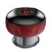 Electric Cupping Therapy Massager Portable USB Rechargeable Adjustable Cupping Therapy Massage Tool Red