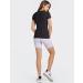 Luyaa Women's Long Sleeve Workout Top | Breathable Athletic Shirt for Yoga & Gym | Slim Fit Black XS - Buy Online on GoSupps.com