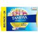 Tampax Compak Pearl Regular Insertion Sleeve Tampons Blue 24 Count - Buy Online on GoSupps.com