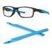 StaySoft Replacement Temple Ear Socks for Oakley Crosslink OX8027 OX8029 OX8030 OX8031 OX8033 OX3128 OX3149 OX3150 OX8090 OX8118 - Blue
