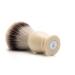 M HLE Classic Shaving Brush - Handmade Silvertip Fibre | Vegan Ivory Resin Handle - Medium Size - Buy Online on GoSupps.com