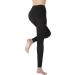 MGANG Compression Pantyhose 15-20mmHg Waist High Footless Stockings for Edema & Varicose Veins - Black Medium - Buy Online on GoSupps.com