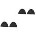FOMIYES 2 Pairs Sneaker Heel Stickers Back High Heel Grips Shoe Filler Heel Grips Liner Heel Cushions Shoe Inserts Adhesive Heel Pads Shoe Insoles Razor Gelt Carpet Foot