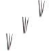 DOITOOL 3pcs 2 1 Eyebrow Brush Eyebrow Pencils Eyebrow Pencil Brush Written To Rotate Five Colors - Buy Online on GoSupps.com