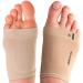 Arch Support Sleeves - Plantar Fasciitis Relief Brace - Foot Arch Supports for Flat Feet - 1 Pair Beige - Buy Online on GoSupps.com
