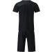 Wabtum Men's Sport Set - Summer 2 Piece Outfit Athletic Suits Black Large - Buy Online on GoSupps.com