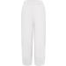 QWENTMTNTY Plus Size Cotton Linen Capris Pants for Women - D-white 3X-Large - Buy Online on GoSupps.com