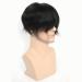 Real Hair Toupet for Men - Yanahair Smooth Thin French Tip Bleached Node - Natural Hairline Poly Skin Wig - European Men s Wig #1 Deep Black (10x8) - Buy Online on GoSupps.com