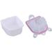 Amagogo Nail Soaking Bowl Hand Bowl Fall Resistant Double Layer Manicure Bowl Gel Nail Polish Remover Bowl for Salon Pink - Buy Online on GoSupps.com