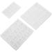 Durable 3 PCS Silicone Letter Molds Easy to Demold Heat Resistant for Baking Fondant Candies Chocolates - Buy Online on GoSupps.com
