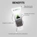 Activated Charcoal Foam Face Wash - Deep Cleansing Exfoliating & Brightening | SLS & Paraben Free | For All Skin Types | Made in Korea - 80ml - Buy Online on GoSupps.com