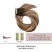 Hotlulana Tape Extensions - Real Hair Chestnut Brown to Light Blonde Mix (#2/6/18) - 16 40g Invisible Skin Weft - 20PCs - Buy Online on GoSupps.com