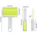 Voarge Reusable Lint Rollers - 6 Set Washable Animal Hair Remover in 2 Sizes | Eco-Friendly Lint Roller Accessories (Yellow) - Buy Online on GoSupps.com