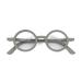 LONDON MOLE Eyewear | Moley Reading Glasses | Round Glasses | Cool Readers | Stylish Reading Glasses | Men's Women's Unisex | Spring Hinges Grey 1.5 x