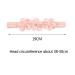 5 Pack Baby Girls Flower Headbands | Elastic Hair Accessories for Newborns | Baptism Wedding & Photography - Buy Online on GoSupps.com