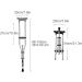 Forearm Crutches with Spring Shock Absorber Canes Aluminum Folding Underarm Crutches Adjustable for Men Women Or Teens Independence - Buy Online on GoSupps.com