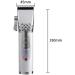 Professional Hair Clipper | Titanium Ceramic Blade Cordless Rechargeable Hair Trimmer | Barber Haircut Grooming Kit (Silver) - International Shipping Available - Buy Online on GoSupps.com