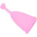 Portable Heart-Shaped Menstrual Cup for Women - Soft & Travel-Friendly Pink Cup - Eco-Friendly Period Solution - Buy Online on GoSupps.com