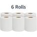 AmazonCommercial 2-Ply White Centerpull Centerfeed Paper Hand Towels(416969)|Bulk for Business|Perforated|Compatible with Universal Dispensers|FSC Certified|600 Towels per Roll(6 Rolls)(7.6 x 9 Sheet) - Buy Online on GoSupps.com