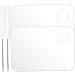 FRCOLOR 3 Sets Color Palette - Makeup Mixing Tray & Spatula | Stainless Steel Acrylic Palettes for Professional Beauty & Foundation - Buy Online on GoSupps.com