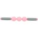 Capormory Fascia Muscle Roller - Pressure Point Massage Roller & Yoga Stick | Hand-Held Body Massager for Back Arms Legs - Pink - Buy Online on GoSupps.com