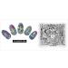 Model Nail Art Stamping Plates - Flower Lace & Butterfly Pattern for Perfect DIY Manicures | International Shipping - Buy Online on GoSupps.com