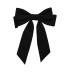 Black Velvet Hair Bow Clips Alligator Clips for Hair Bows Hair clips for Women Girls French Barrette Large Bowknot Hair Clip for Bride Wedding Hairpin
