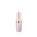Cordless Portable Dental Water Flosser Rechargeable IPX7 Waterproof Water Irrigator (Pink)