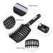 Haidi Detangling Hair Brush with Boar Bristles | Professional Vented Styling Brush for All Hair Types - Men & Women | Wet & Dry Hair | Black - Buy Online on GoSupps.com