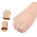 Silicone Toe Bandages (4 Pack) - Gel Spreader for Hammer Toe & Hallux Valgus Correction | Overlapping Toes Separator - Buy Online on GoSupps.com