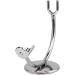 Lefeda Simply Men's Shaving Brush - Zinc Alloy Travel-Ready 8.7cm Silver Holder for Manual Shaving - Buy Online on GoSupps.com