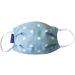 Buy Blue Badge CO 5-Pack Large Cotton Face Masks - Double Layer Gray Stars with Filter Bags | International Shipping - Buy Online on GoSupps.com