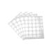 Mikinona 300pcs lash glue holder stickers glue off glue gaskets for eyelash lash extension stickers eyelash glue pallet eyelashes with glue lash glue stickers Tin foil Miss adhesive glue