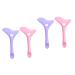 MAGICLULU 4 Pcs Eyeliner Eyeshadow Silicone Molds Make up Mascara Makeup Marscara Tool Girl Blender Miss mediumx2pcs Assorted Colorx2pcs