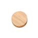 Contact lens container retro wood grain cosmetic contact box wooden companion box invisible myopia glasses case simple double box (color: beige)