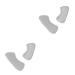 6 Pairs Silicone Insoles Shoe Inserts Heel Inserts Insoles Shoe Insoles Back Insoles