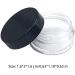 Cosmetic Container Jar 3 Gram Travel Empty Sample Jar Round Make Up Refillable Containers Make Up Sample Containers - Buy Online on GoSupps.com