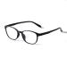 ADEWU Blue Light Filter Glasses TR90 Lightweight Small Oval Computer Glasses Gaming Glasses Without Prescription For Women Men