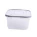 3pcs Cup Produce Container Kit Vegetables Storage Crisper Storage Box Refrigerator Ginger 1