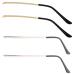 Iplusmile 2 pairs of glasses legs Brille replacement brilliant temple of glasses.